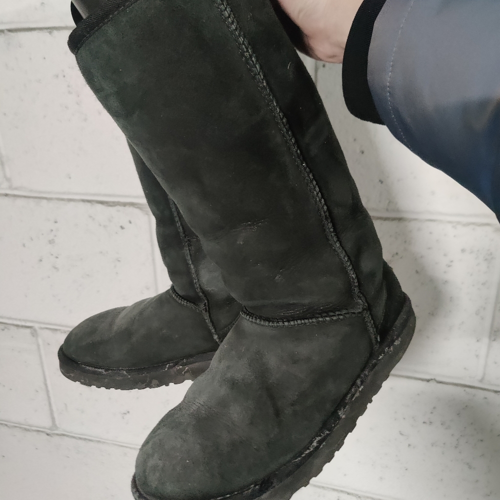 Tall Uggs black size 7